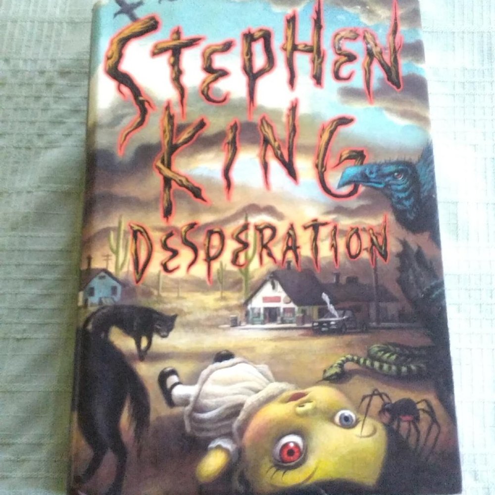 Steven King's "Desperation" hard back book